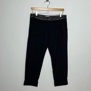 MILLY Black Ankle Pants Size 8